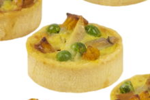 Load image into Gallery viewer, Mini Gourmet Quiche Curry Chicken Pumpkin 35g - 20 pieces FLOURLESS
