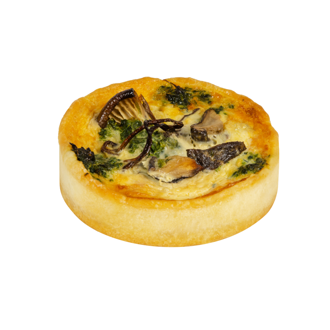 Quiche Mushroom and Spinach (Cold) 160g